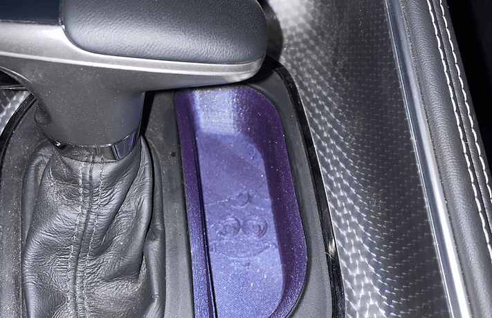 Dodge challenger coin catch tray