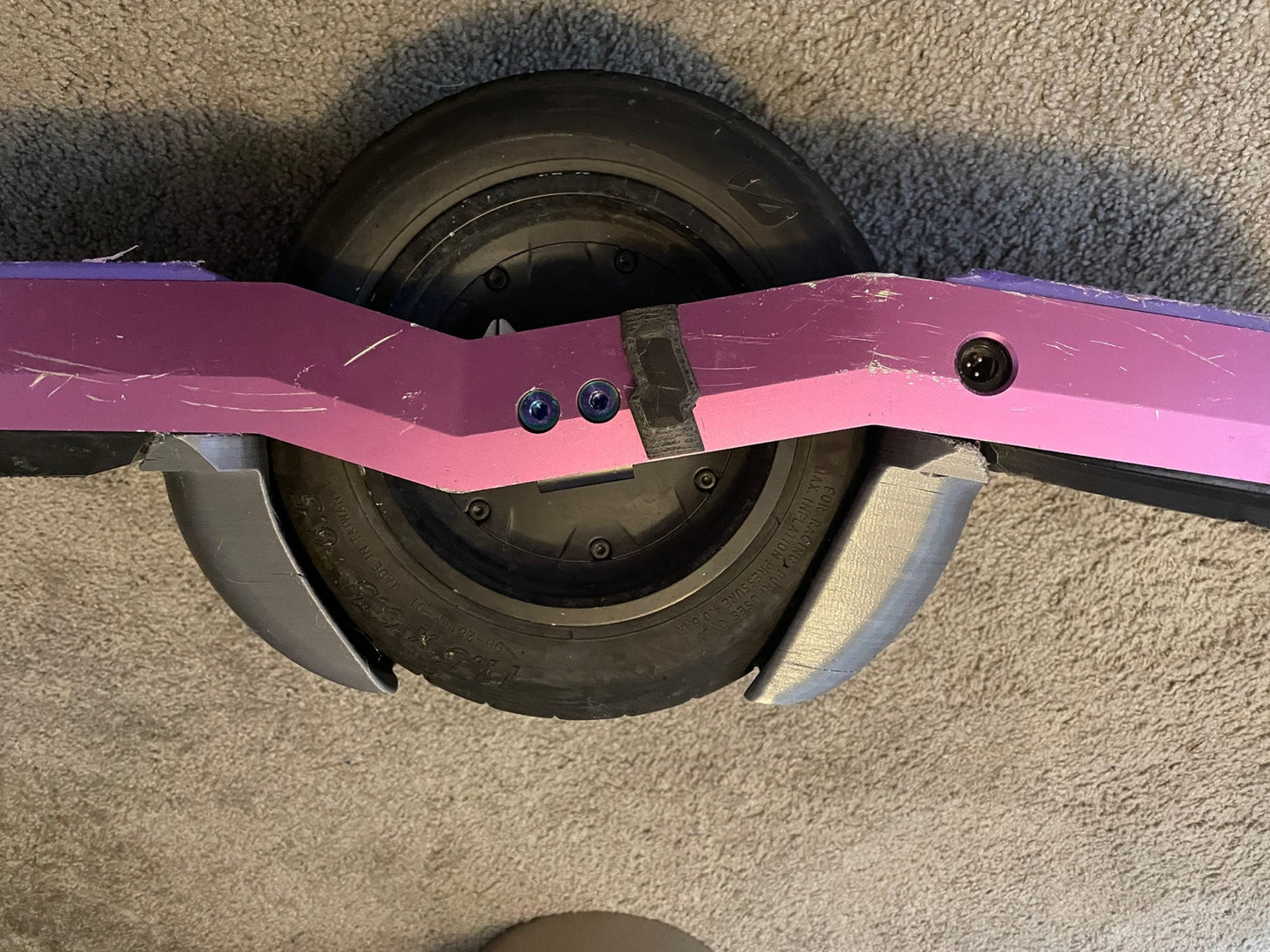 Lighting rail 1/2 fender (3D printed)