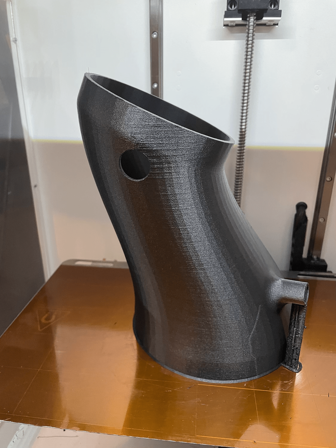 Custom Dodge Hellcat intake tubes