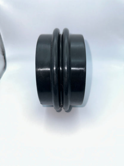 5in (130mm) round coupler with double bellow