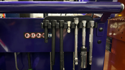 3/8th side mount extension holder for service cart