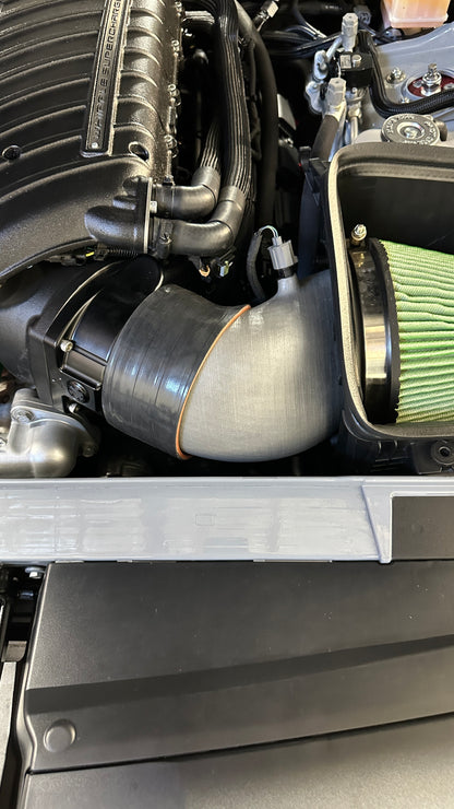 Whipple gen 6 3.8 130mm TB Dodge Redeye Hellcat Demon open airbox intake