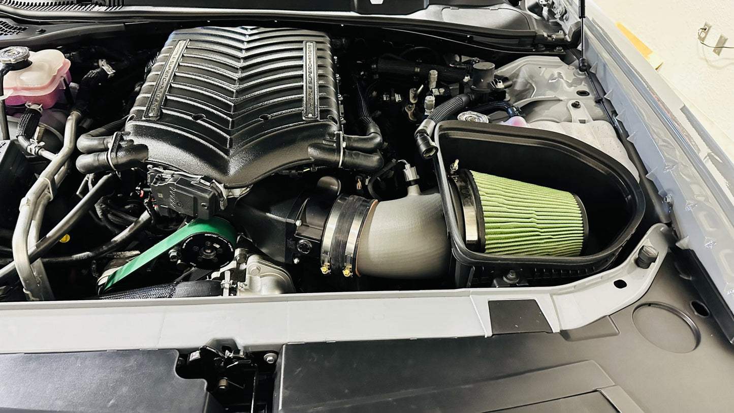 D3D Whipple 3.0 Gen 5 Dodge Redeye Hellcat Demon open airbox intake