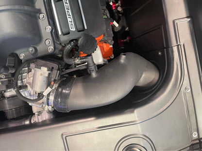 Custom Dodge Hellcat intake tubes